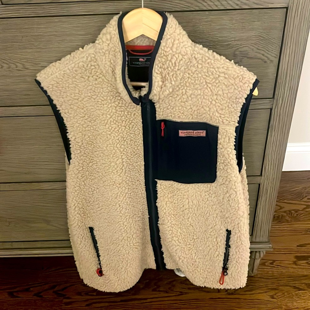 Sherpa Vest Like New - Never Worn